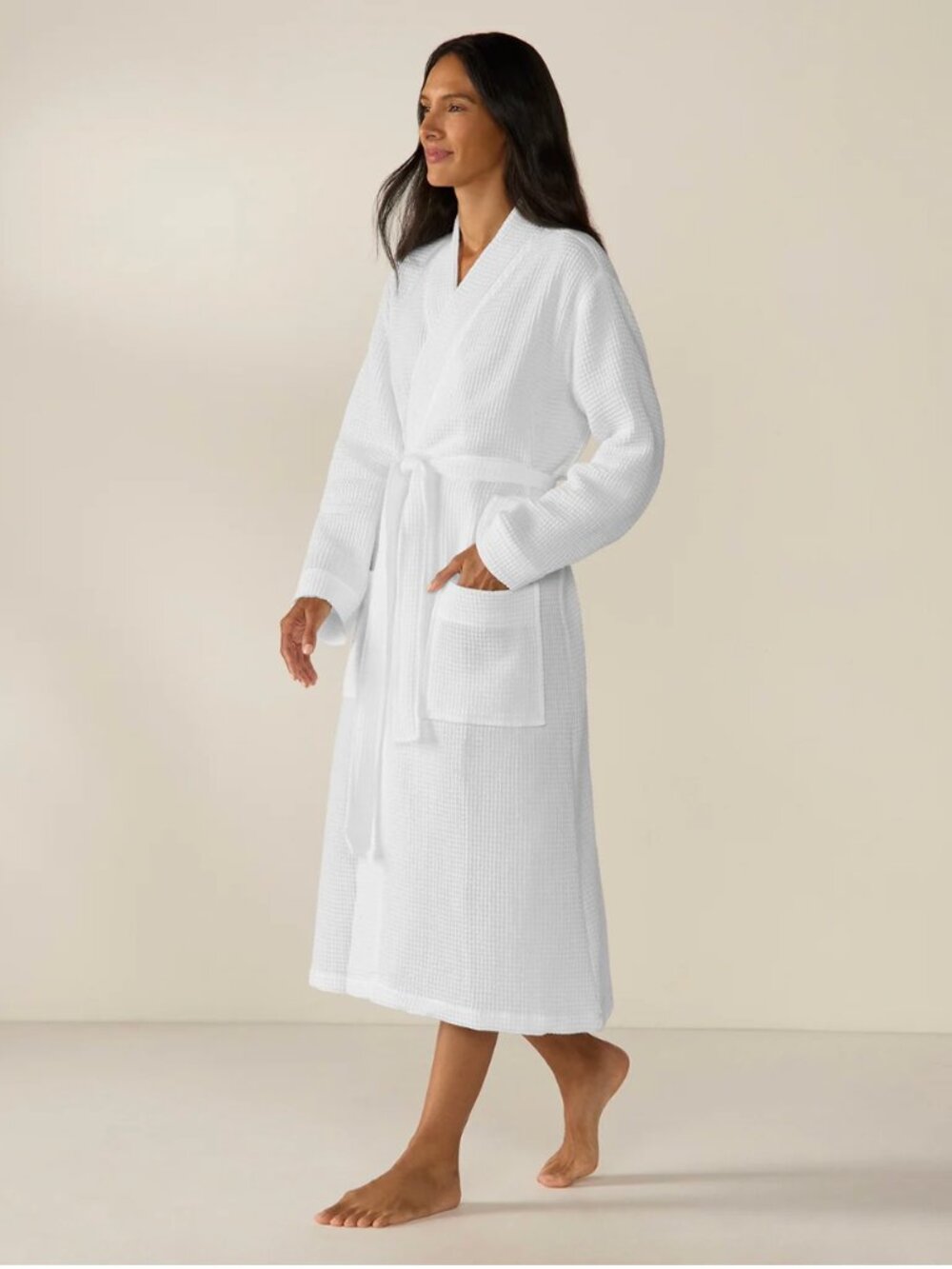 NWT Coyuchi Waffle Robe, sz S/M